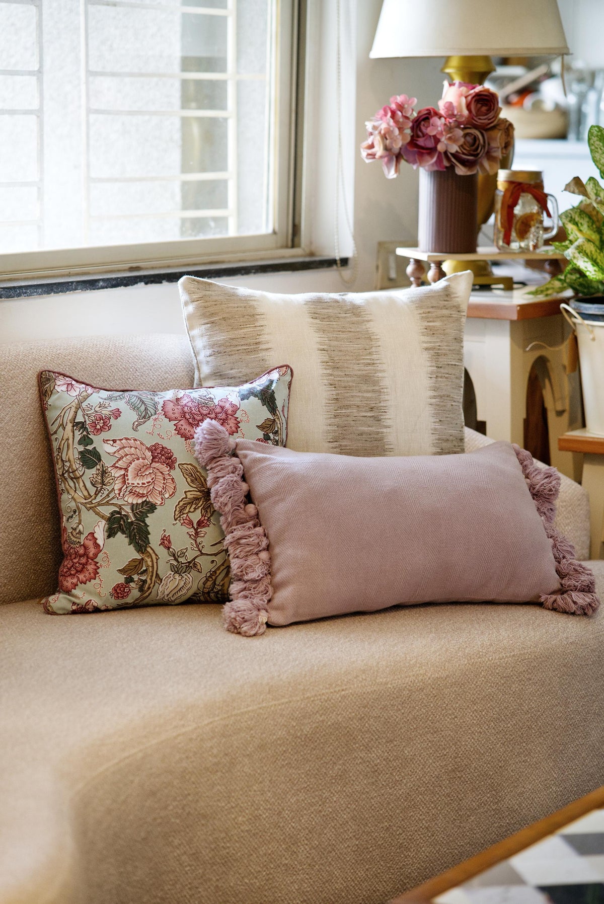 The Morning Petal Cushion set