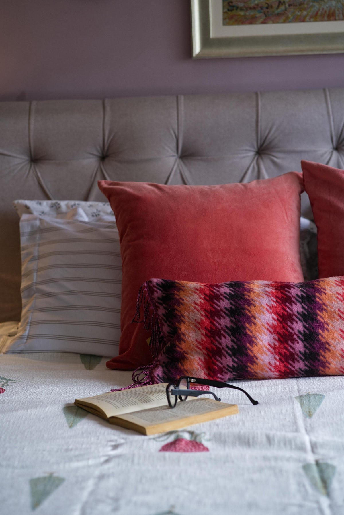 The Peony and Peach Cushion set