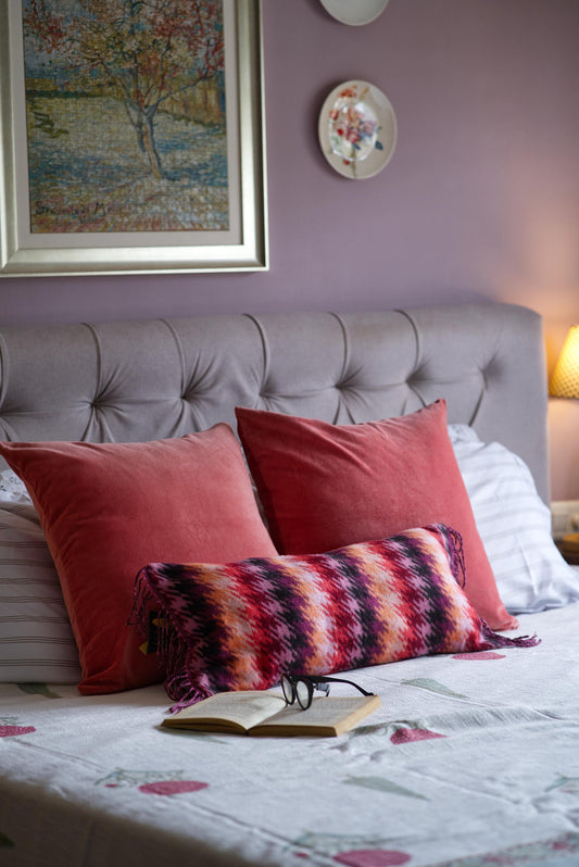The Peony and Peach Cushion set